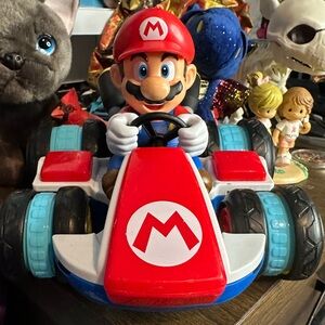 Nintendo Mario Kart remote control car  Toy - Red Blue White